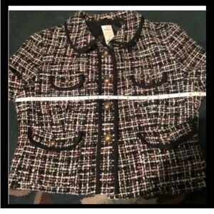 Vintage Express Blazer Jacket 12 NWT Beautiful Designer Look Dress Up Your Style